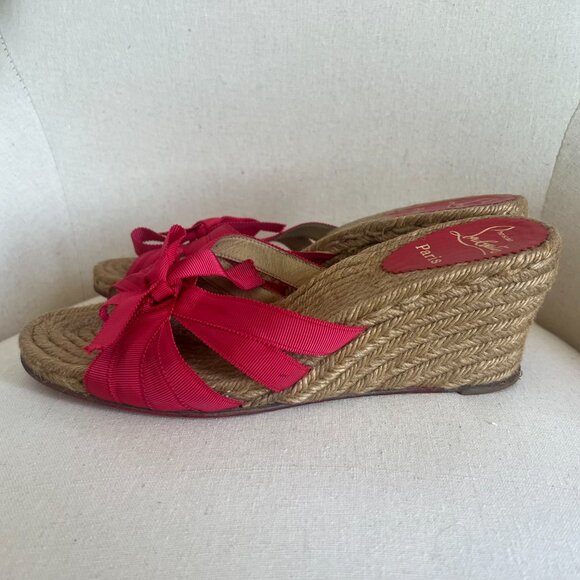 Christian Louboutin wedge sandals - Picture 3 of 10